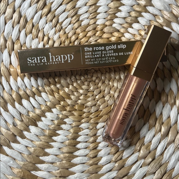 Sara Happ the rose gold slip one luxe gloss - NIB - Picture 5 of 5